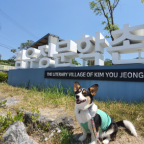 김유정문학촌 홍보견